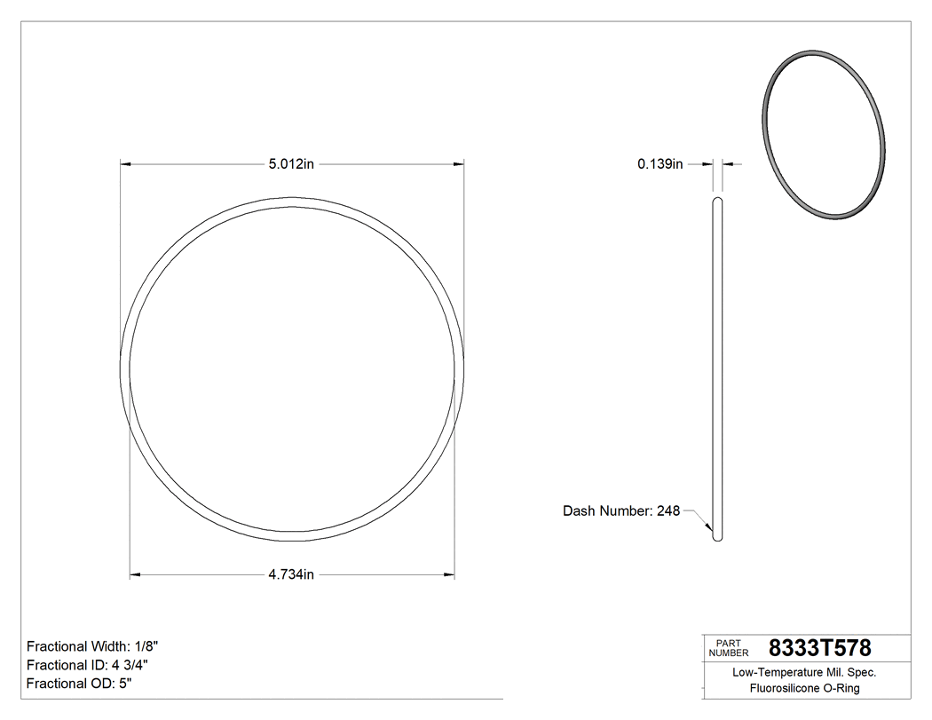Technical drawing - 8333T578